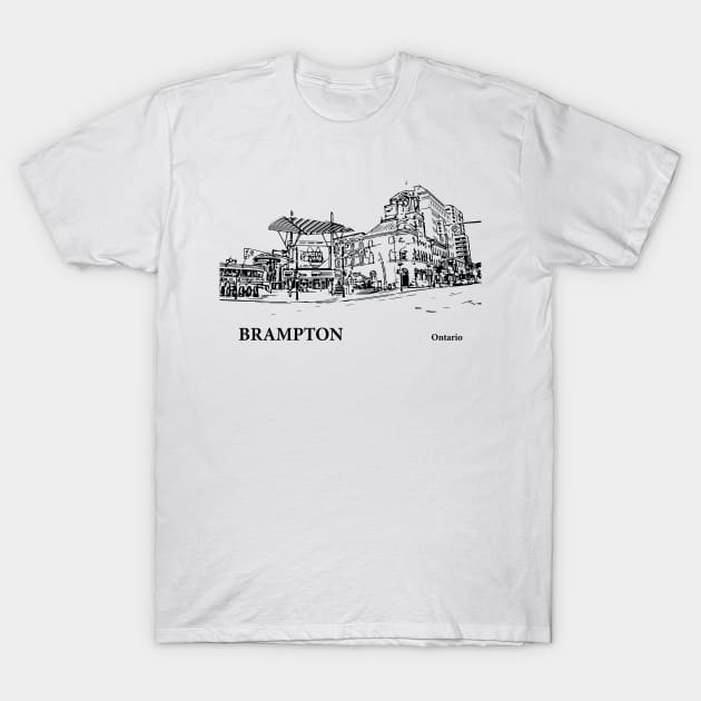 Brampton - Ontario T-Shirt by Lakeric